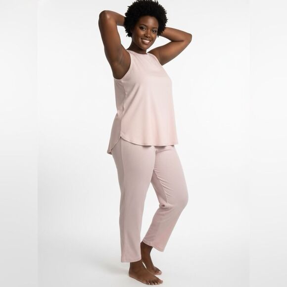 Lands' End Tops - Lands' End Women's Cozy 2 Piece Pajama Set Top and Pants